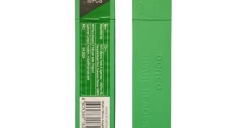Dorco Large Carbon Steel Blades 18mm 10Pcs