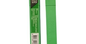 Dorco Carbon Steel Spare Blades 9mm 10 Pcs