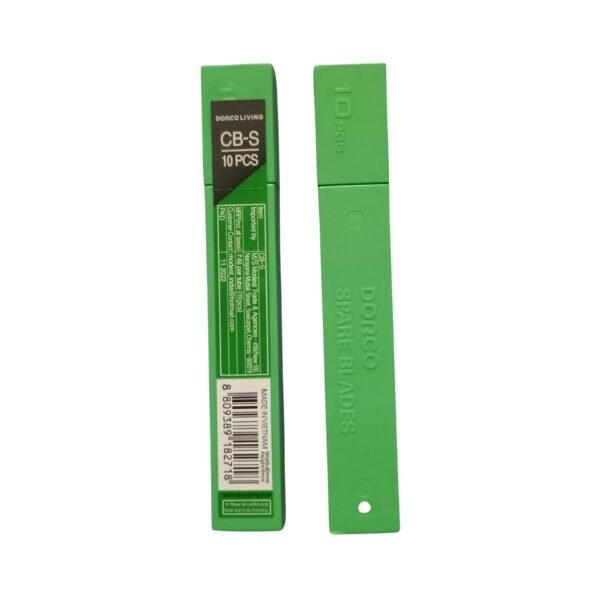 Dorco Carbon Steel Spare Blades 9mm 10 Pcs
