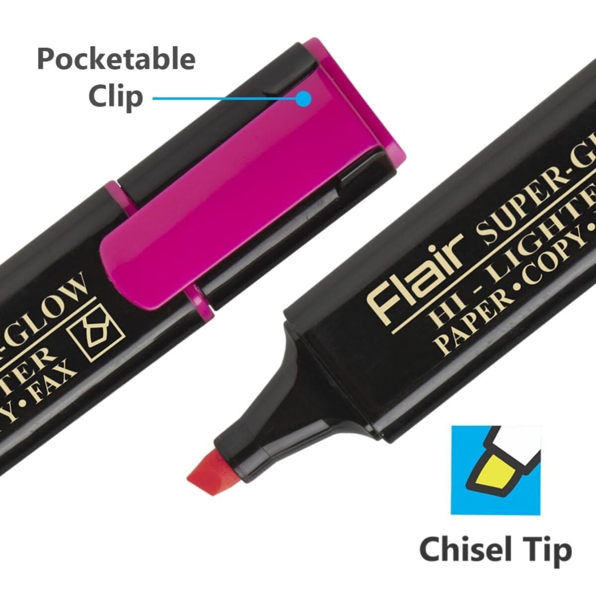 Flair Super Glow Highlighter 5 Shades