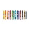 Flair Creative Extra Long Wax Crayons 12+2
