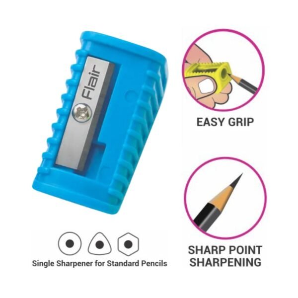Flair Shell Neon Pencil Sharpener