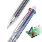 Flair Sunny 4 Colour Ball Pen with Silky Low-Viscosity Ink