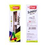 Flair Sunny 4 Colour Ball Pen with Silky Low-Viscosity Ink