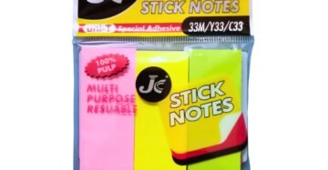 JC Sticky Notes 3 set of 1x3 inch