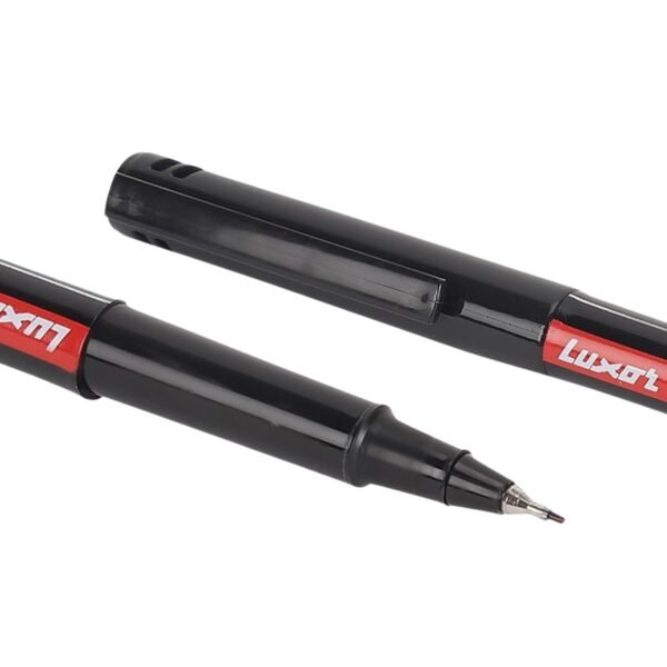 Luxor CD/DVD/OHP Marker - Black (Pack of 10)