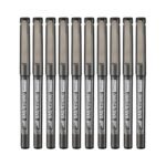 Luxor CD/DVD/OHP Marker - Black (Pack of 10)
