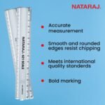 Nataraj 621 Scale 15cm (Pack of 10)