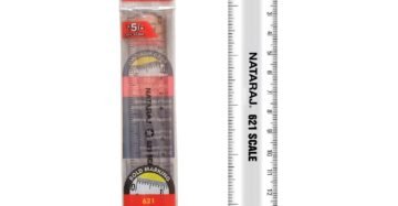 Nataraj 621 Scale 15cm (Pack of 10)