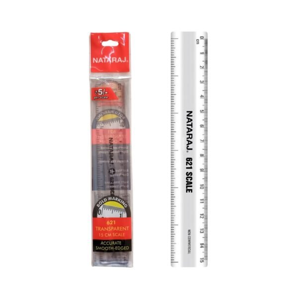 Nataraj 621 Scale 15cm (Pack of 10)