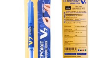 Pilot V7 Hi-Tecpoint Pen Blue