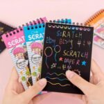 Rainbow Scratch Art Book with Stylus