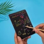 Rainbow Scratch Art Book with Stylus