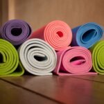 Yoga Mat 6mm, 68x24 inch Non-Slip Exercise Mat