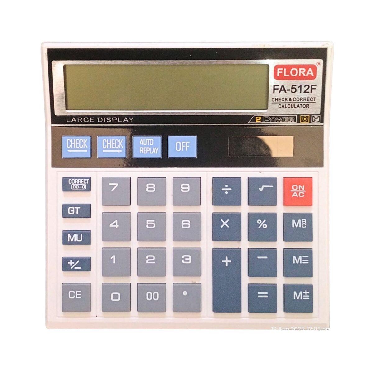 Flora Electronic Calculator FA-512FW - 02