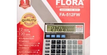 Flora Electronic Calculator FA-512FW