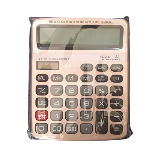 Flora Electronic Calculator FC-2030 - Business Desktop Series - 02