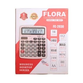 Flora Electronic Calculator FC-2030 - Business Desktop Series
