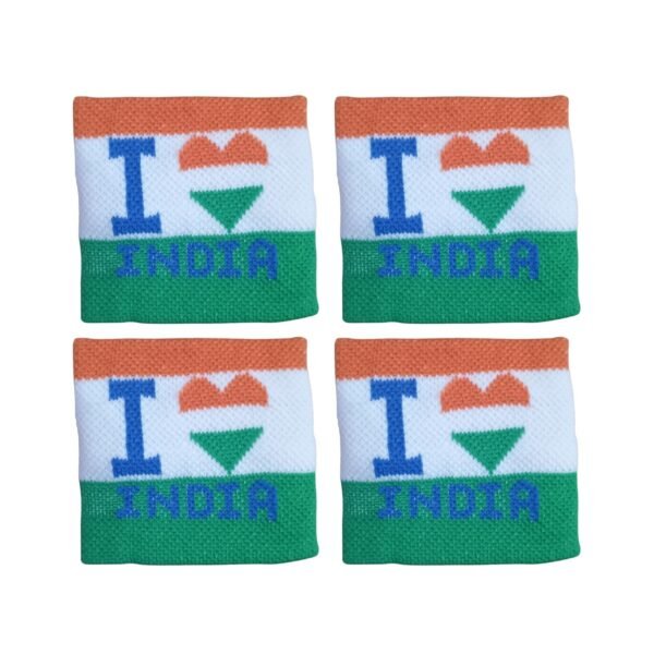 I Love India Wrist Band For Kids (Pack of 4)