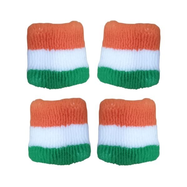 India Tri-Colour Wrist Band for Kids (Pack of 4)