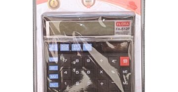 Flora Electronic Calculator FA-512FB Desktop Series - Black